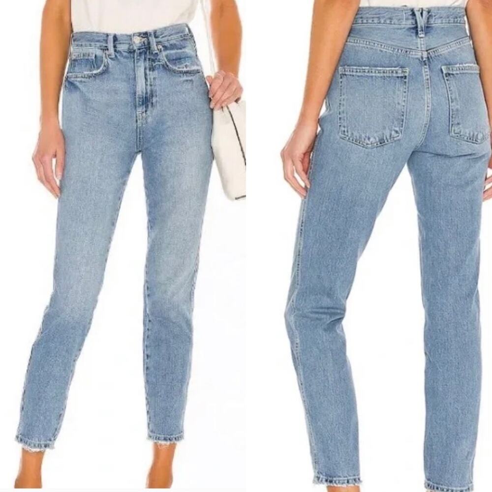 We The Free Stovepipe Out West Blue Jeans Denim Free People Size 26